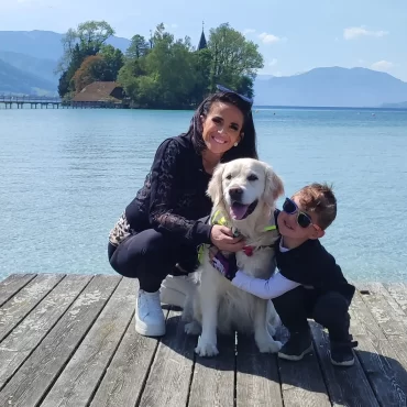 Veronika Kučerová, canisterapeutka a lektorka kurzu o bezpečném soužití dětí a psů.