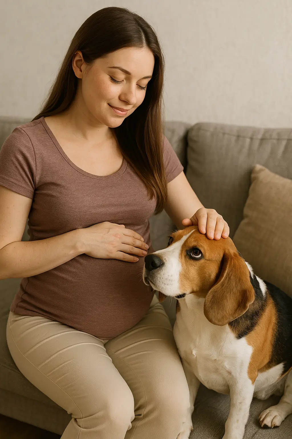 Pes a jeho změna chování v těhotenství